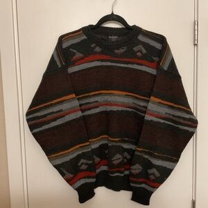 Men's Multicolor Striped Sweater
